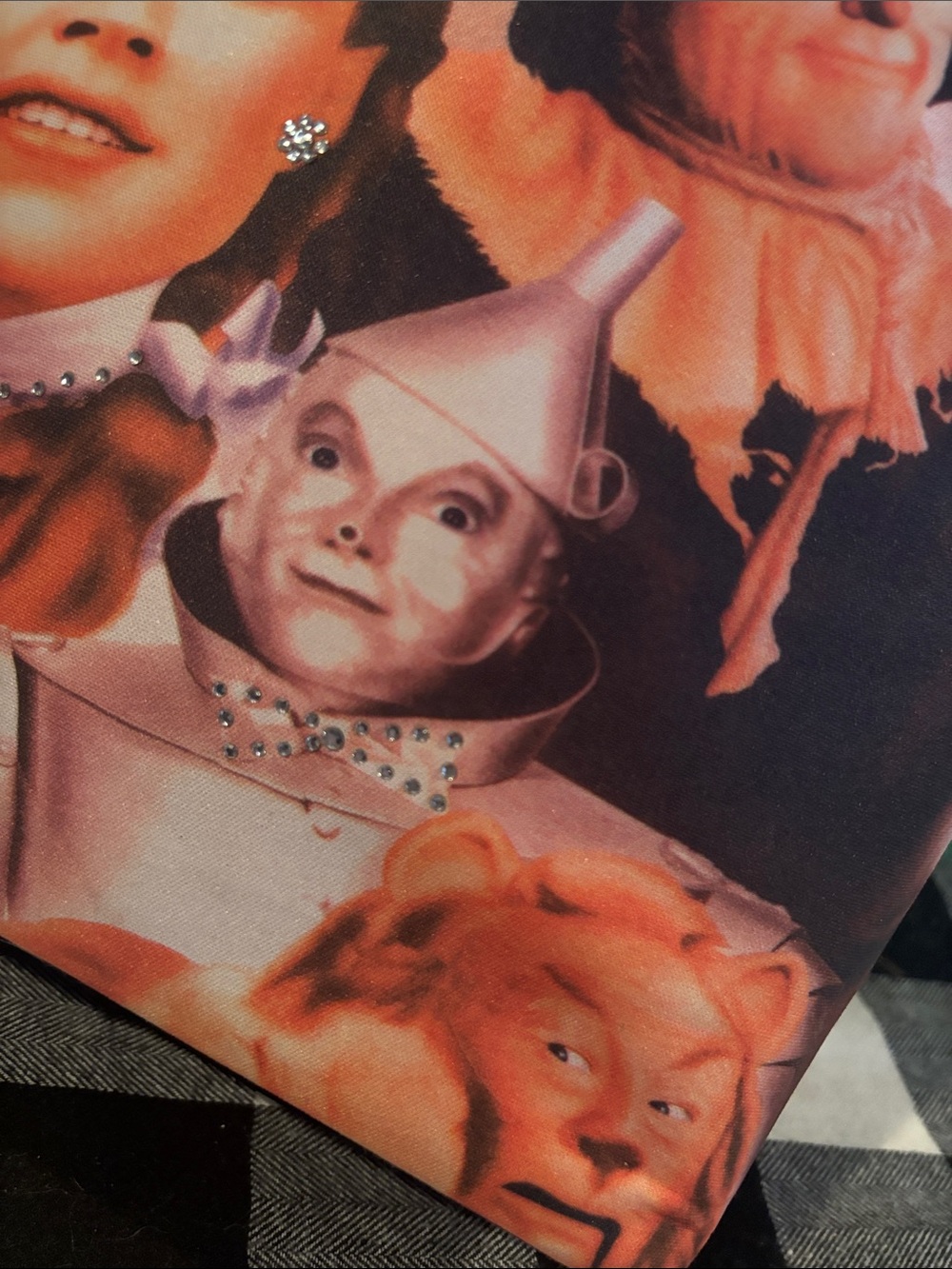 Novelty Wizard of Oz Canvas Tote Bag with Black Handles - Picture 3 of 8